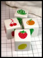 Dice : Dice - 6D - Fruit and Veggie Dice -  JA Collection Mar 2024